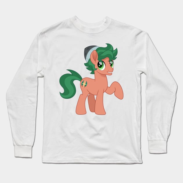Timber Spruce pony Long Sleeve T-Shirt by CloudyGlow
